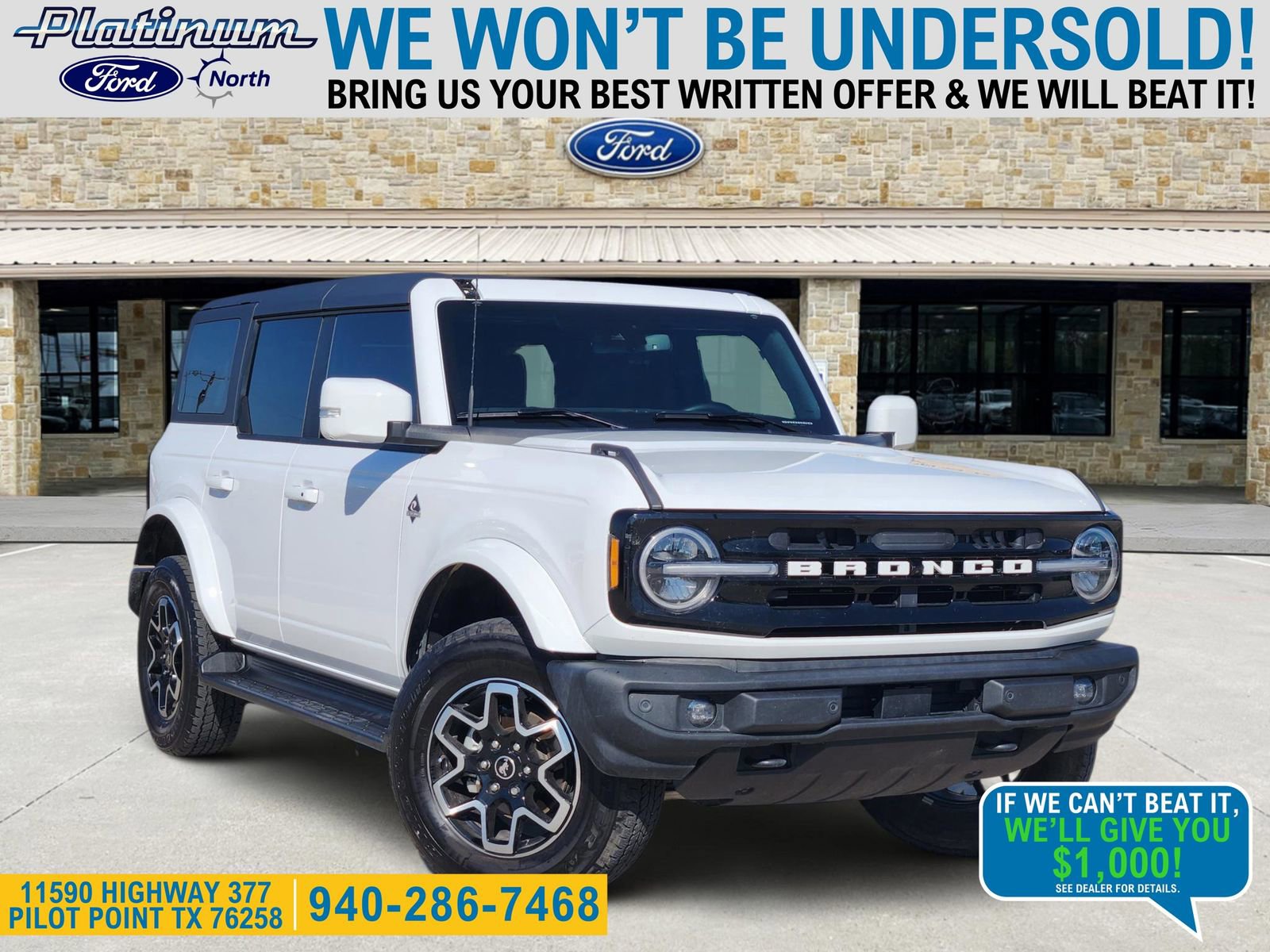 Used 2025 Ford Bronco Outer Banks AWD/4WD 360° Tour
