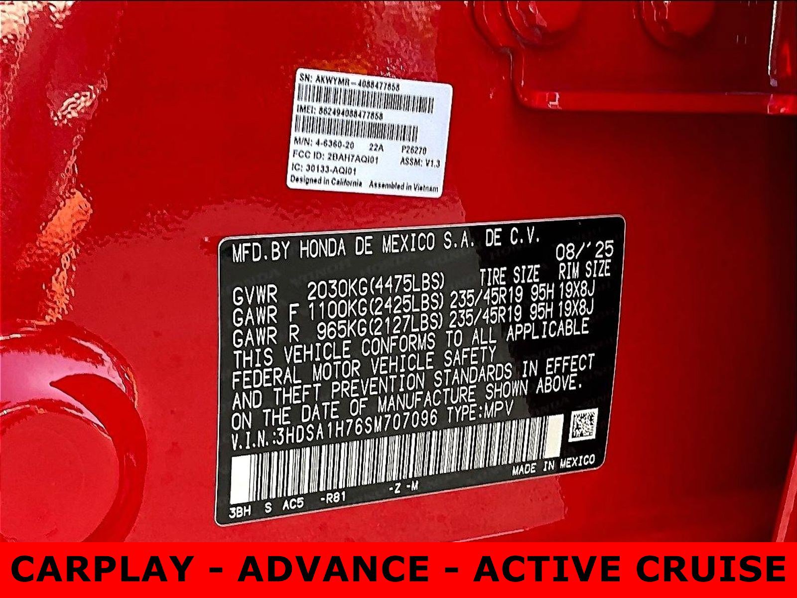 Used 2025 Acura ADX A-Spec w/ Advance Package FWD image 19