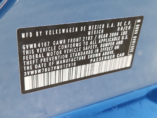 New 2027 Volkswagen Jetta Sport FWD image 10