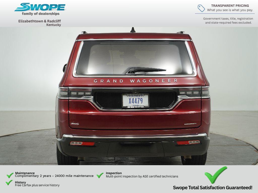 Used 2024 Jeep Grand Wagoneer Series III w/ Rear Seat Video Group 1 AWD/4WD image 4