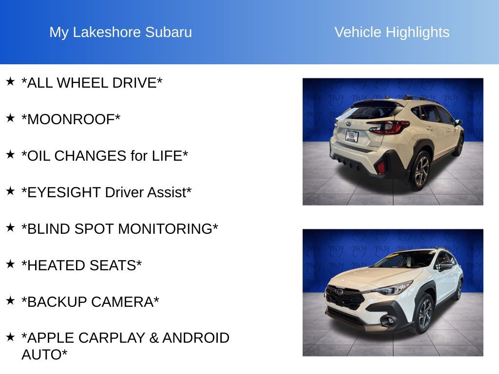 Certified 2024 Subaru Crosstrek 2.0i Premium image 6