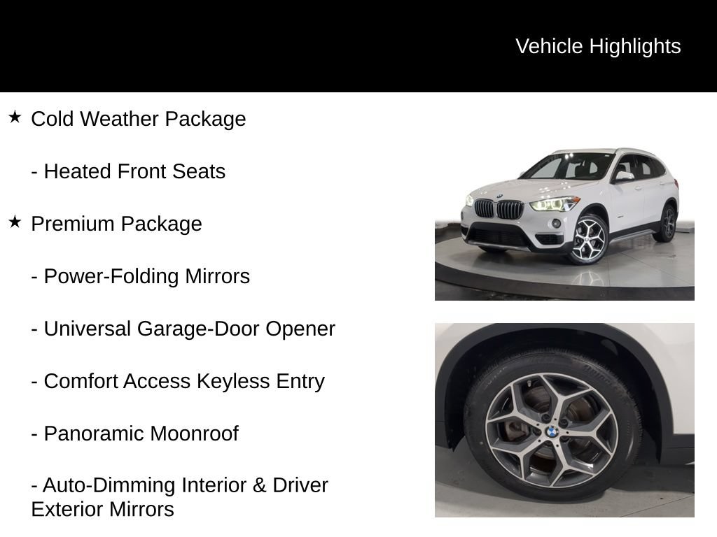 Used 2017 BMW X1 xDrive28i AWD/4WD image 7