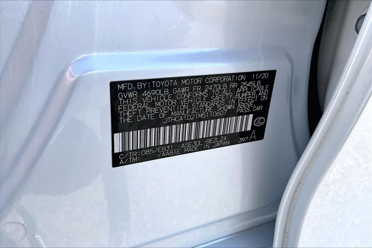 Used 2021 Lexus IS 300 w/ Comfort Package RWD image 35