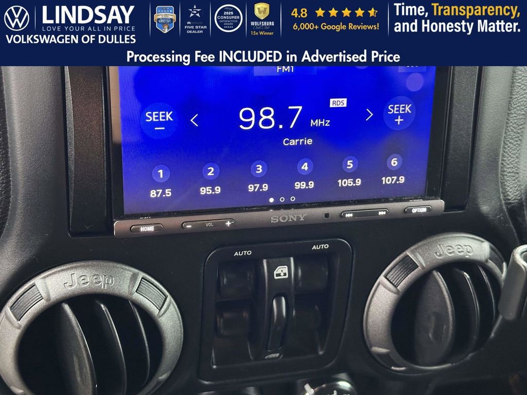 Used 2017 Jeep Wrangler Unlimited Sport w/ Quick Order Package 24S image 16