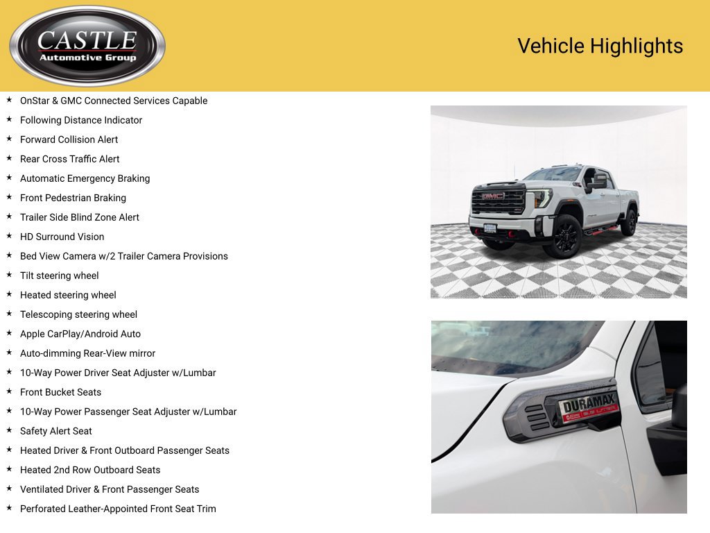Used 2024 GMC Sierra 2500 AT4 w/ AT4 Preferred Package AWD/4WD image 16