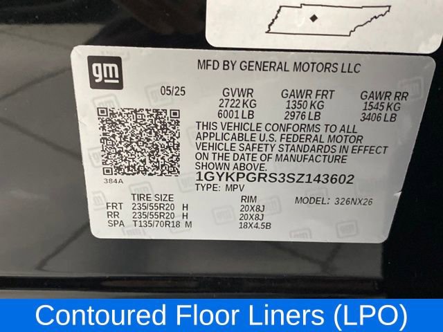 Used 2025 Cadillac XT6 Sport w/ LPO, Onyx Lite Package image 28