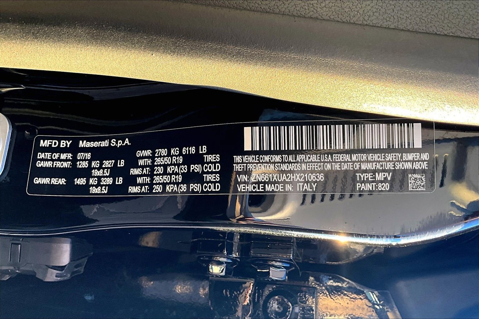 Used 2017 Maserati Levante image 34