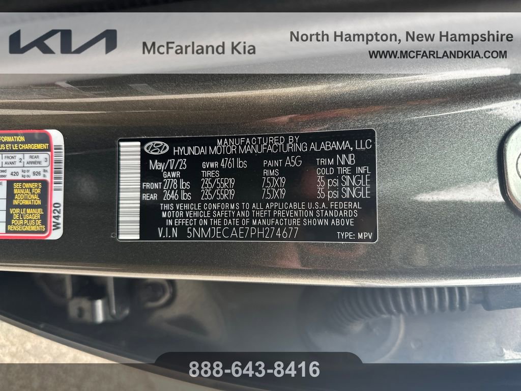 Used 2023 Hyundai Tucson Limited image 18