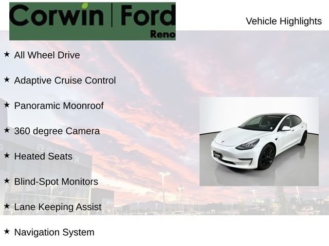 Used 2020 Tesla Model 3 Long Range AWD/4WD image 6