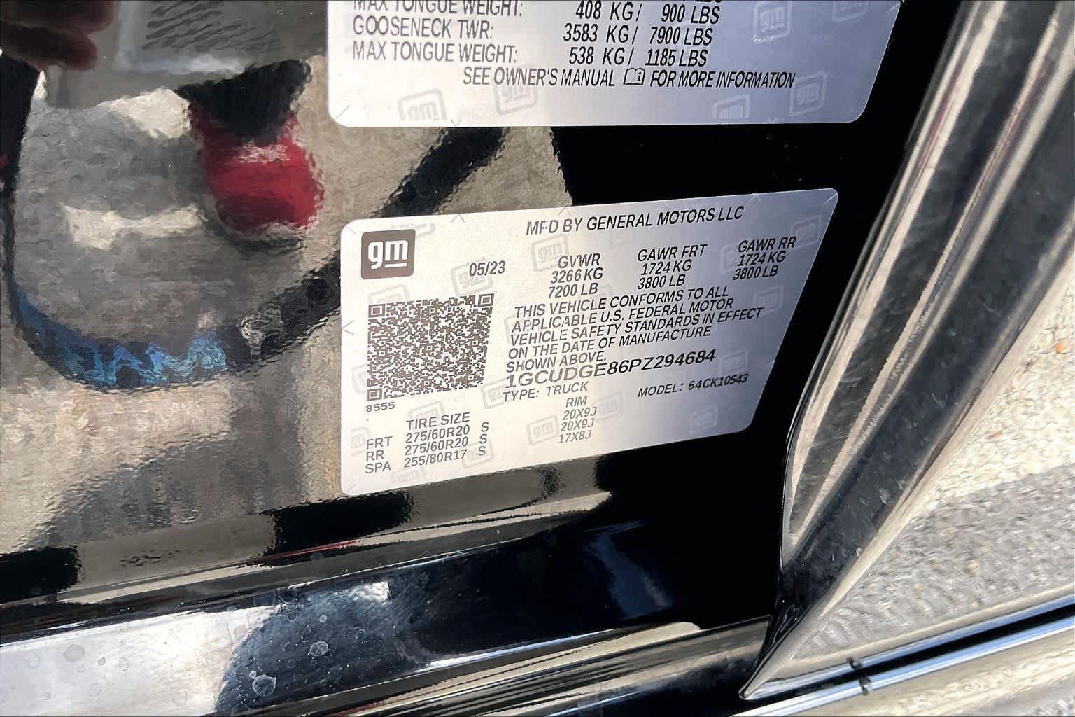 Certified 2023 Chevrolet Silverado 1500 LTZ w/ Technology Package AWD/4WD image 64