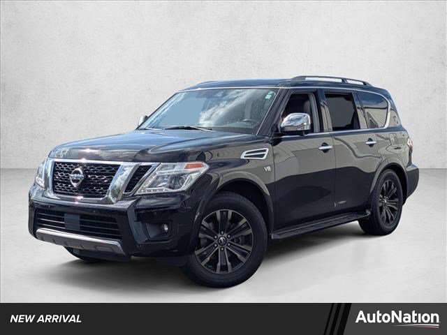 Used 2019 Nissan Armada Platinum w/ Captain's Chairs Package image 1