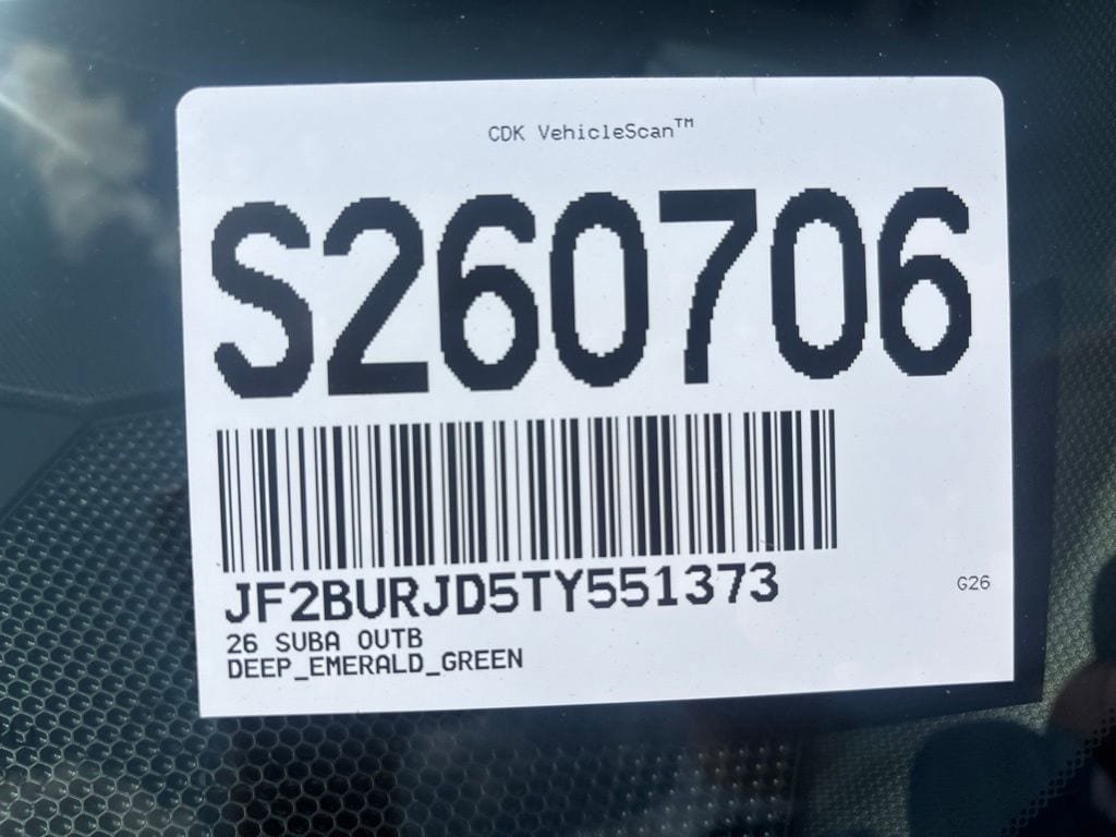 New 2026 Subaru Outback Touring XT AWD/4WD image 4