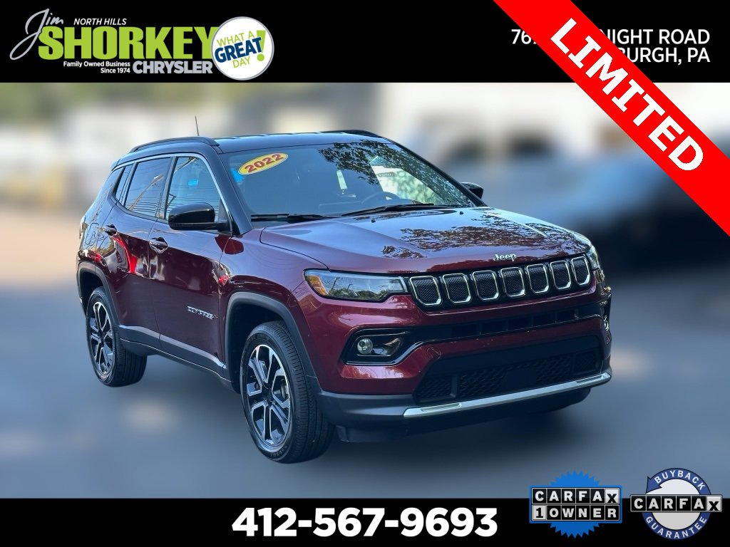 Certified 2022 Jeep Compass Limited