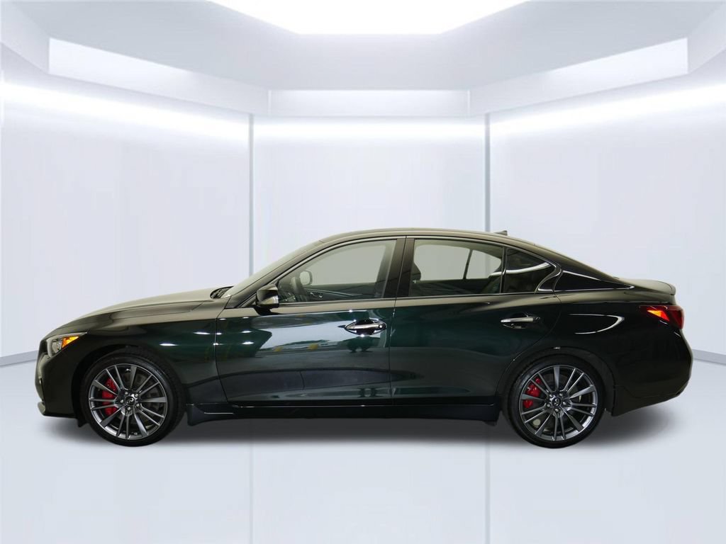 Used 2024 INFINITI Q50 Red Sport 400 w/ Black Opal Edition AWD/4WD image 2