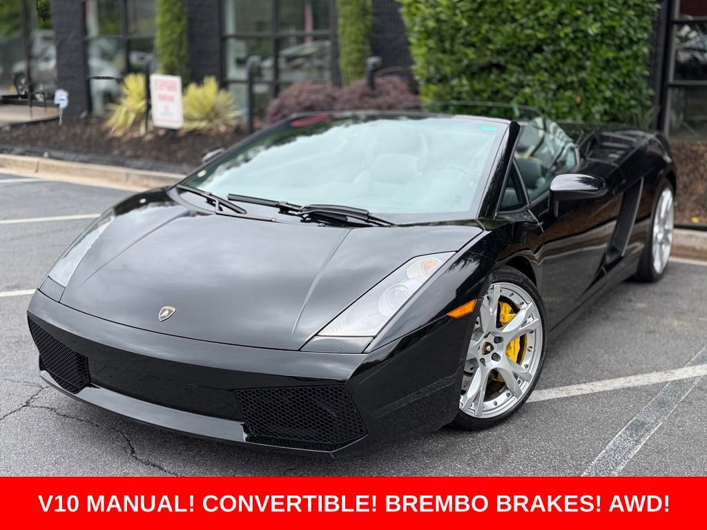 Used 2007 Lamborghini Gallardo Spyder AWD/4WD image 1