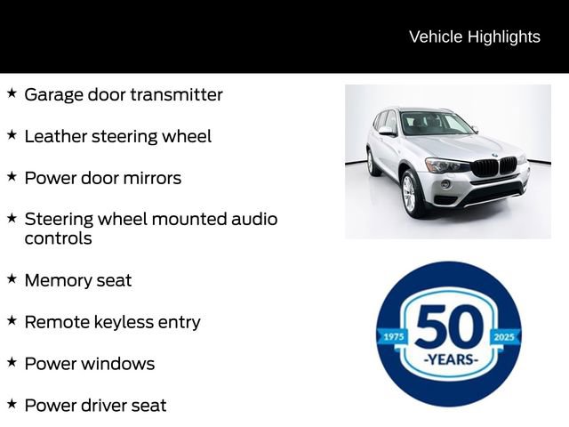 Used 2017 BMW X3 xDrive28i AWD/4WD image 16