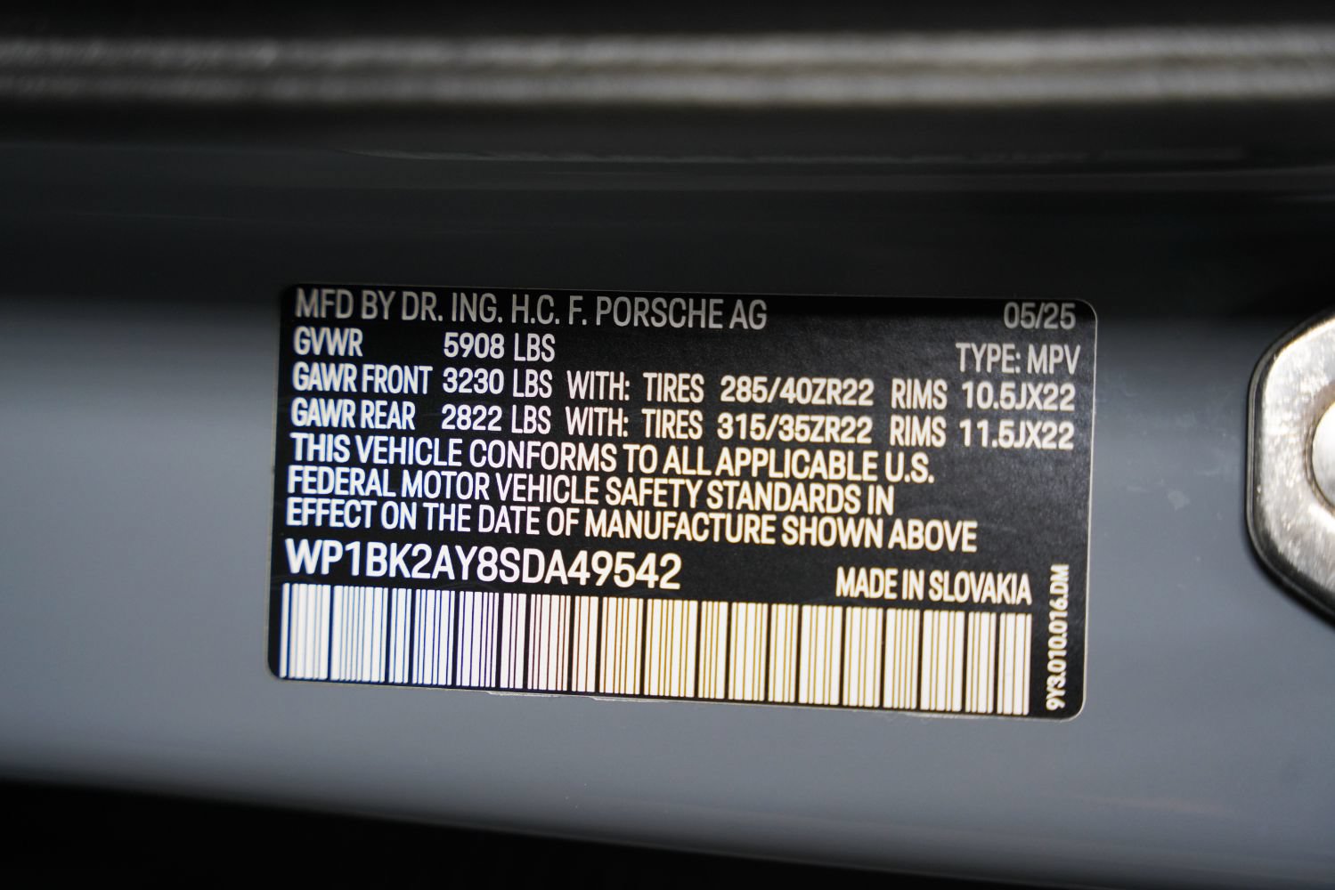 Used 2025 Porsche Cayenne Turbo GT AWD/4WD image 61