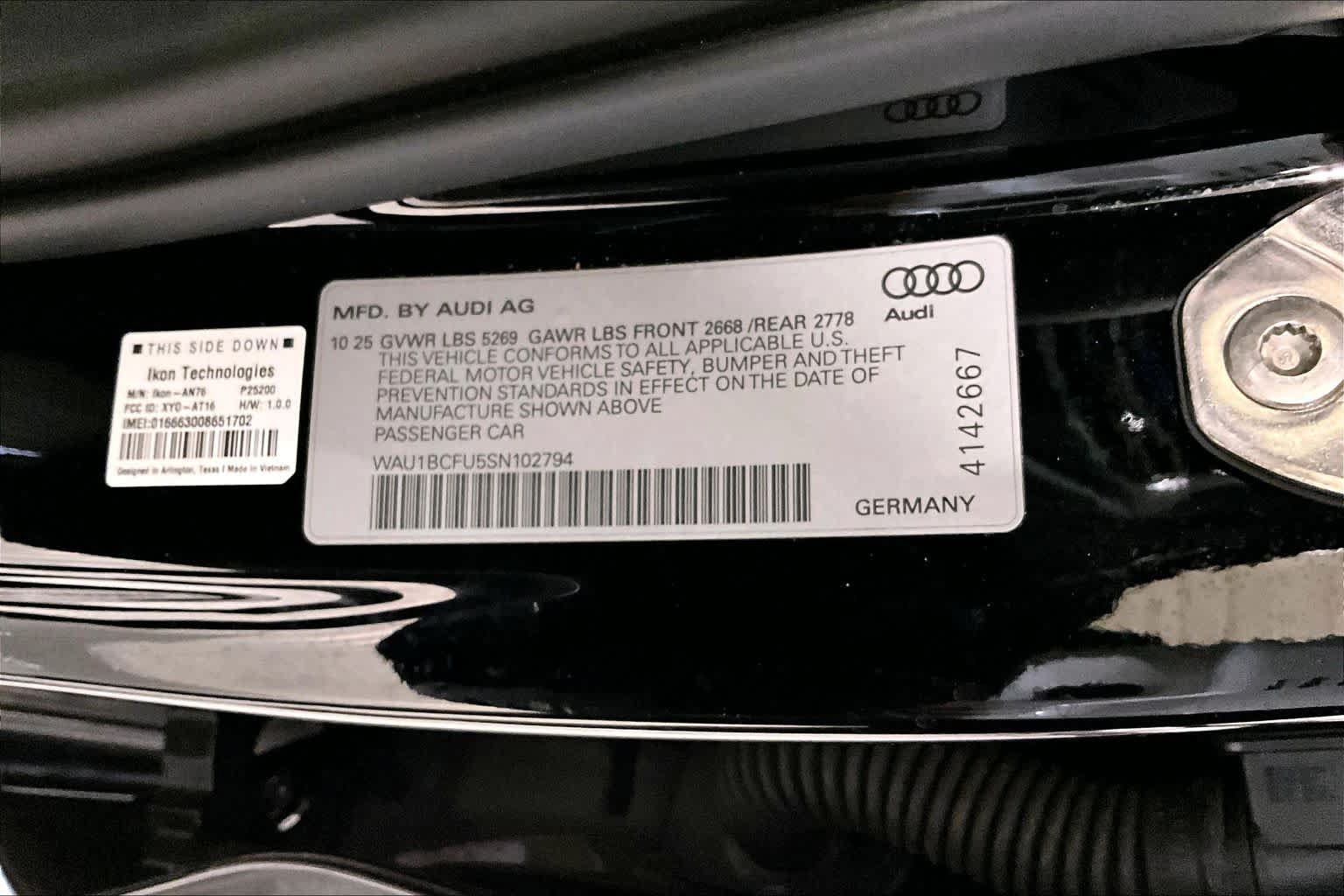 Used 2025 Audi A5 2.0T Premium w/ Convenience Package AWD/4WD image 35