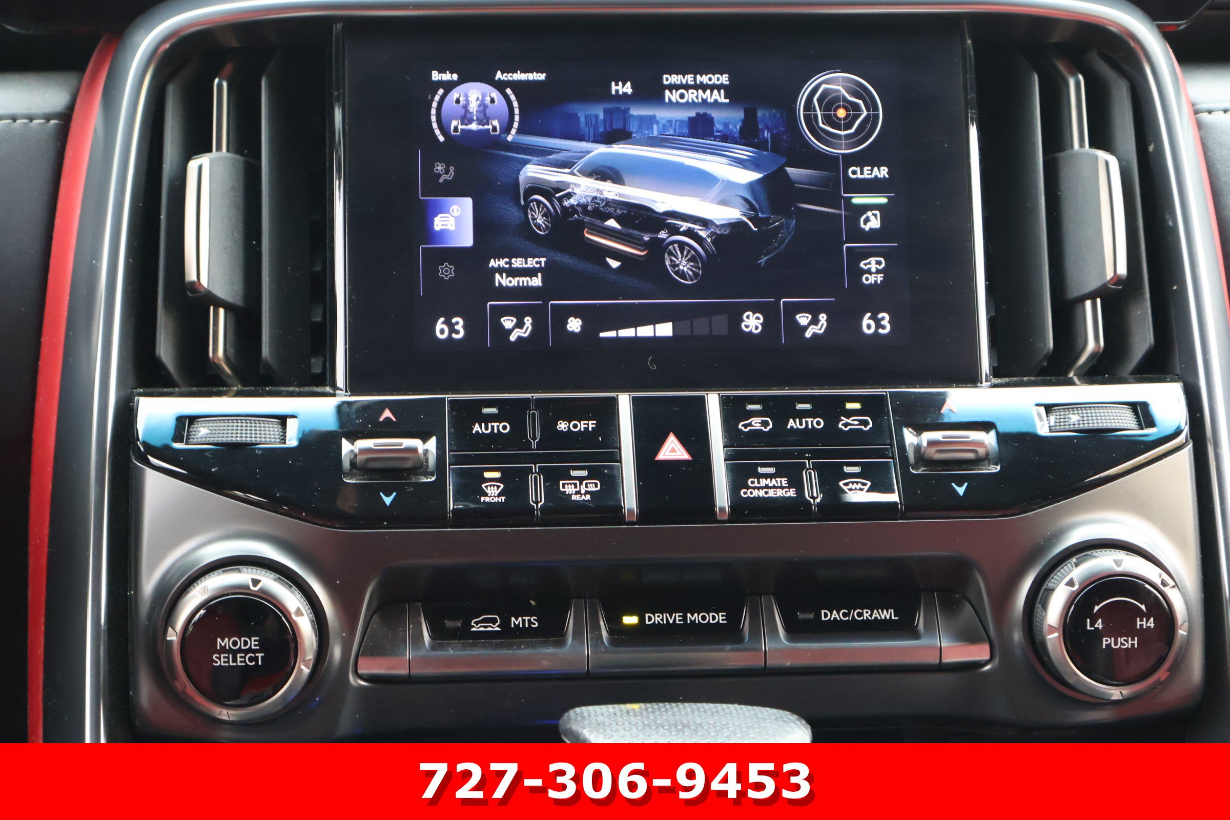 Used 2022 Lexus LX 600 F Sport w/ Accessory Package (Z1) AWD/4WD image 21
