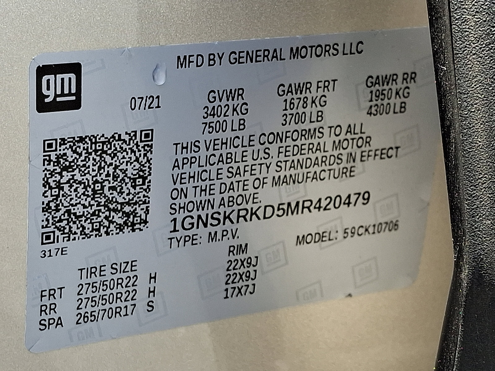 Certified 2021 Chevrolet Tahoe RST image 31