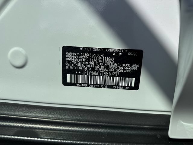 New 2026 Subaru WRX Limited AWD/4WD image 19