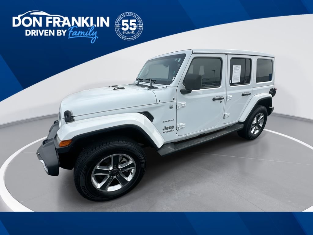 Used 2020 Jeep Wrangler Unlimited Sahara image 1