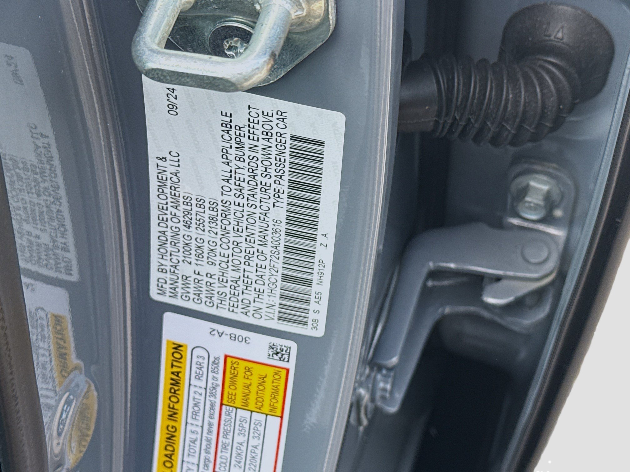 Certified 2025 Honda Accord Sport image 37