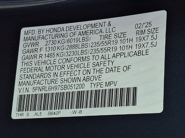 Used 2025 Honda Odyssey Elite image 29