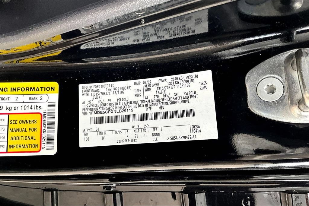 Certified 2022 Ford Bronco Wildtrak AWD/4WD image 21