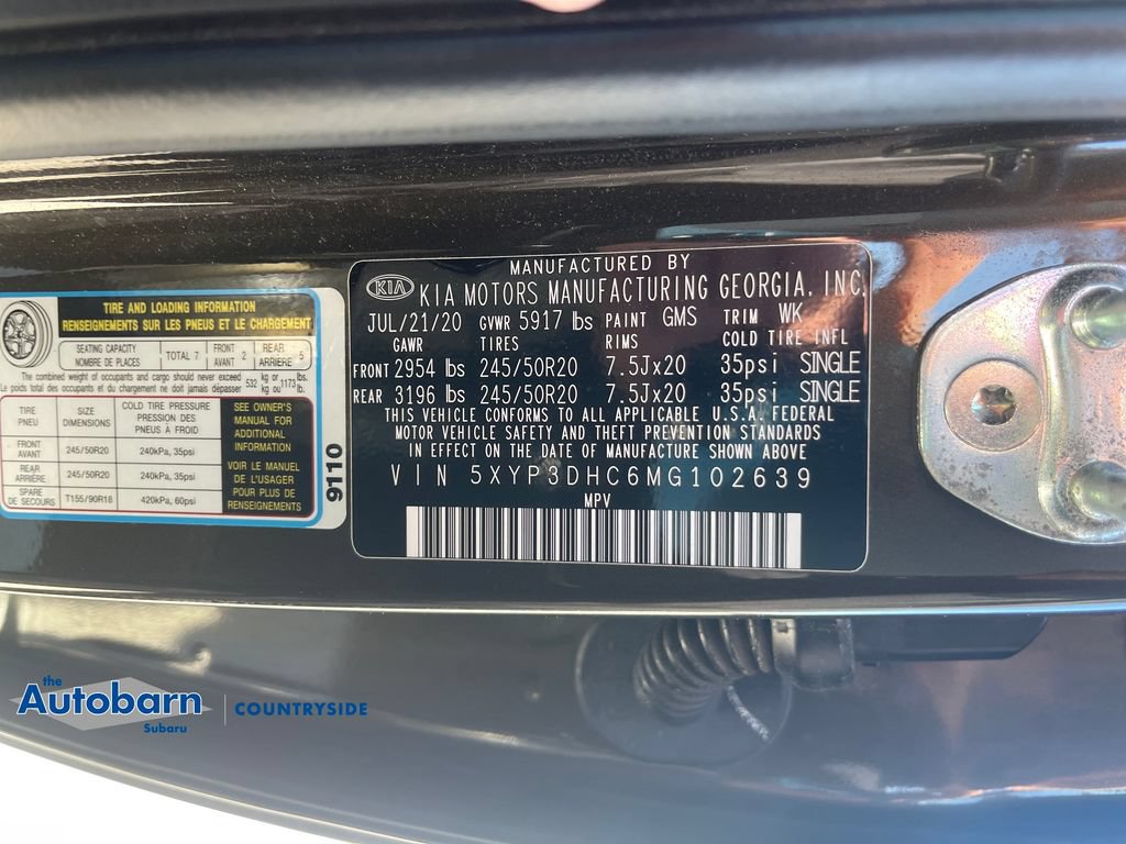 Used 2021 Kia Telluride EX w/ EX Premium Package AWD/4WD image 30