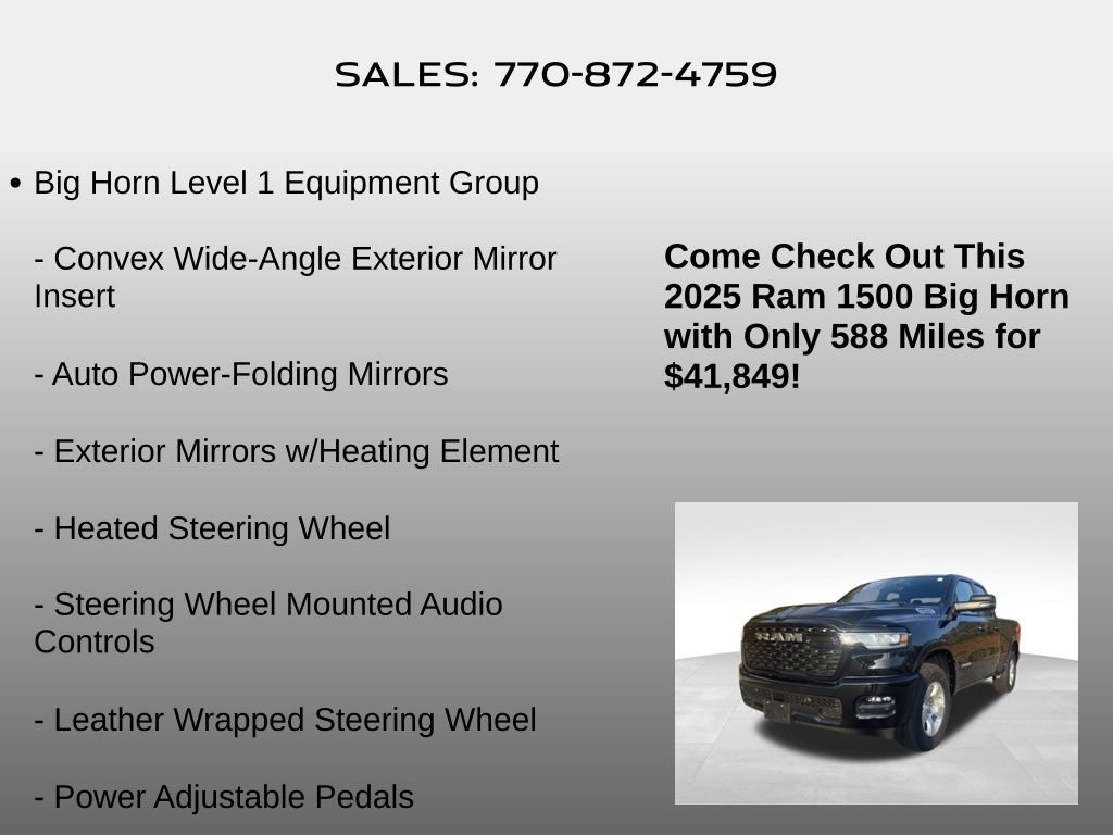 Used 2025 RAM 1500 Big Horn image 15