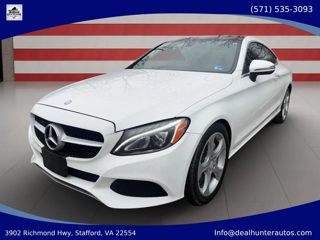 Used 2017 Mercedes-Benz C 300 Coupe w/ Premium 1 Package