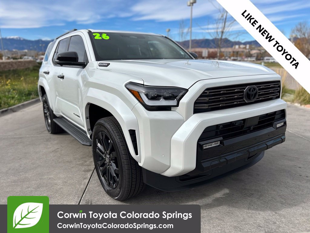 Used 2026 Toyota 4Runner Platinum