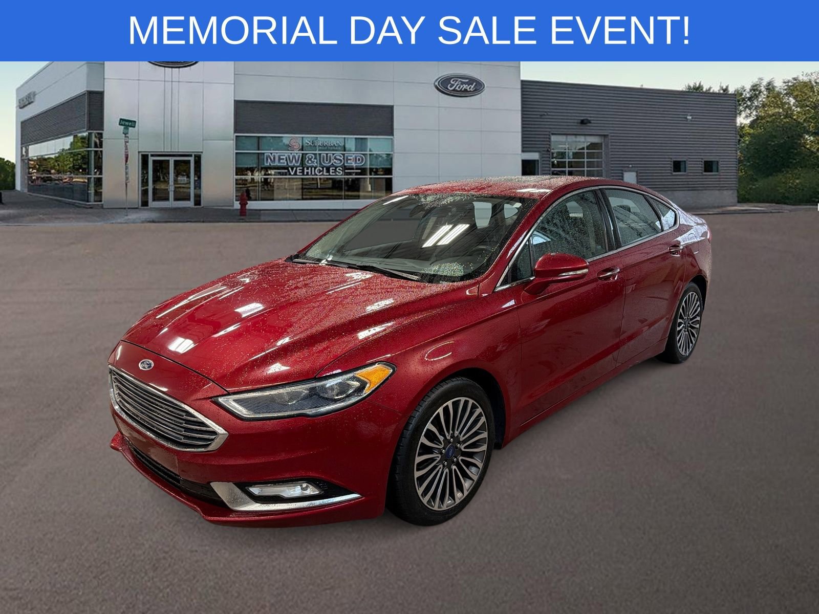 Used 2017 Ford Fusion Titanium FWD image 1