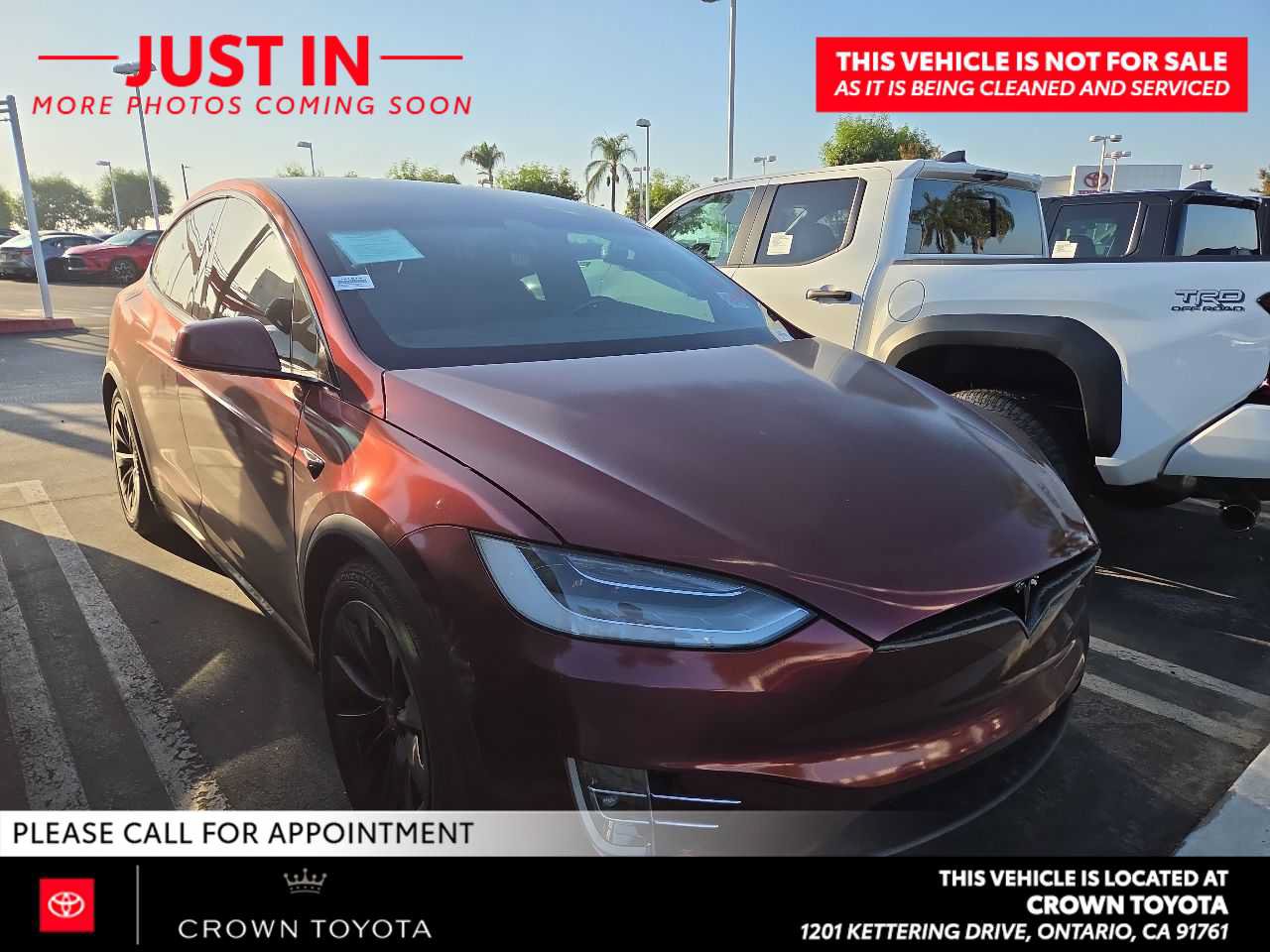 Used 2020 Tesla Model X Long Range AWD/4WD image 1