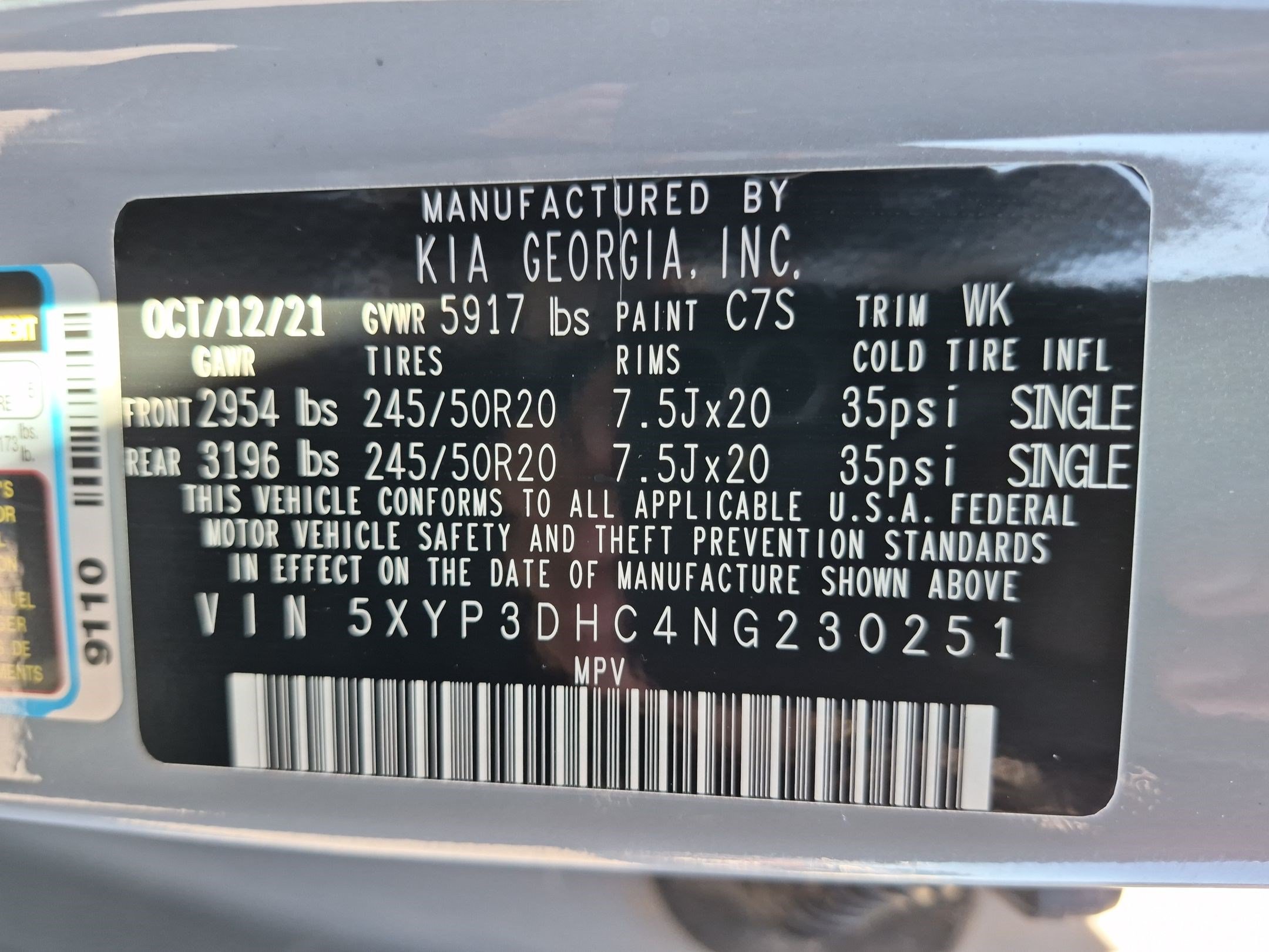 Used 2022 Kia Telluride EX w/ EX Premium Package AWD/4WD image 35