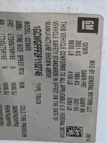 Used 2015 Chevrolet Express 2500 image 15