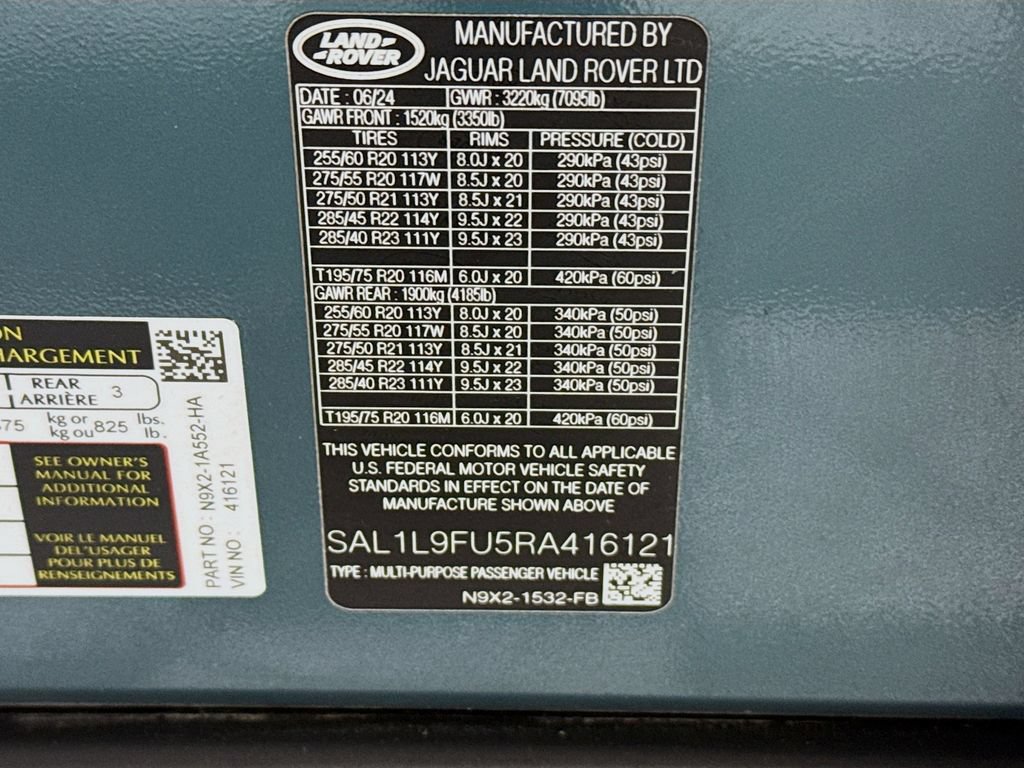 Certified 2024 Land Rover Range Rover Sport Dynamic SE AWD/4WD image 26
