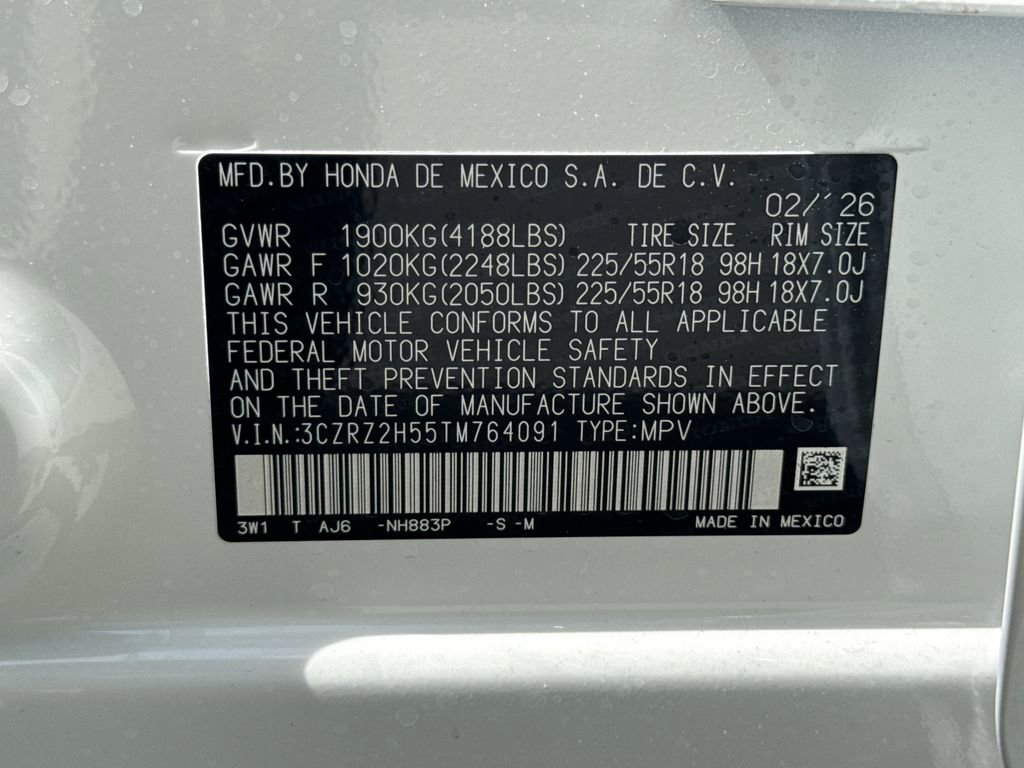 New 2026 Honda HR-V Sport image 38