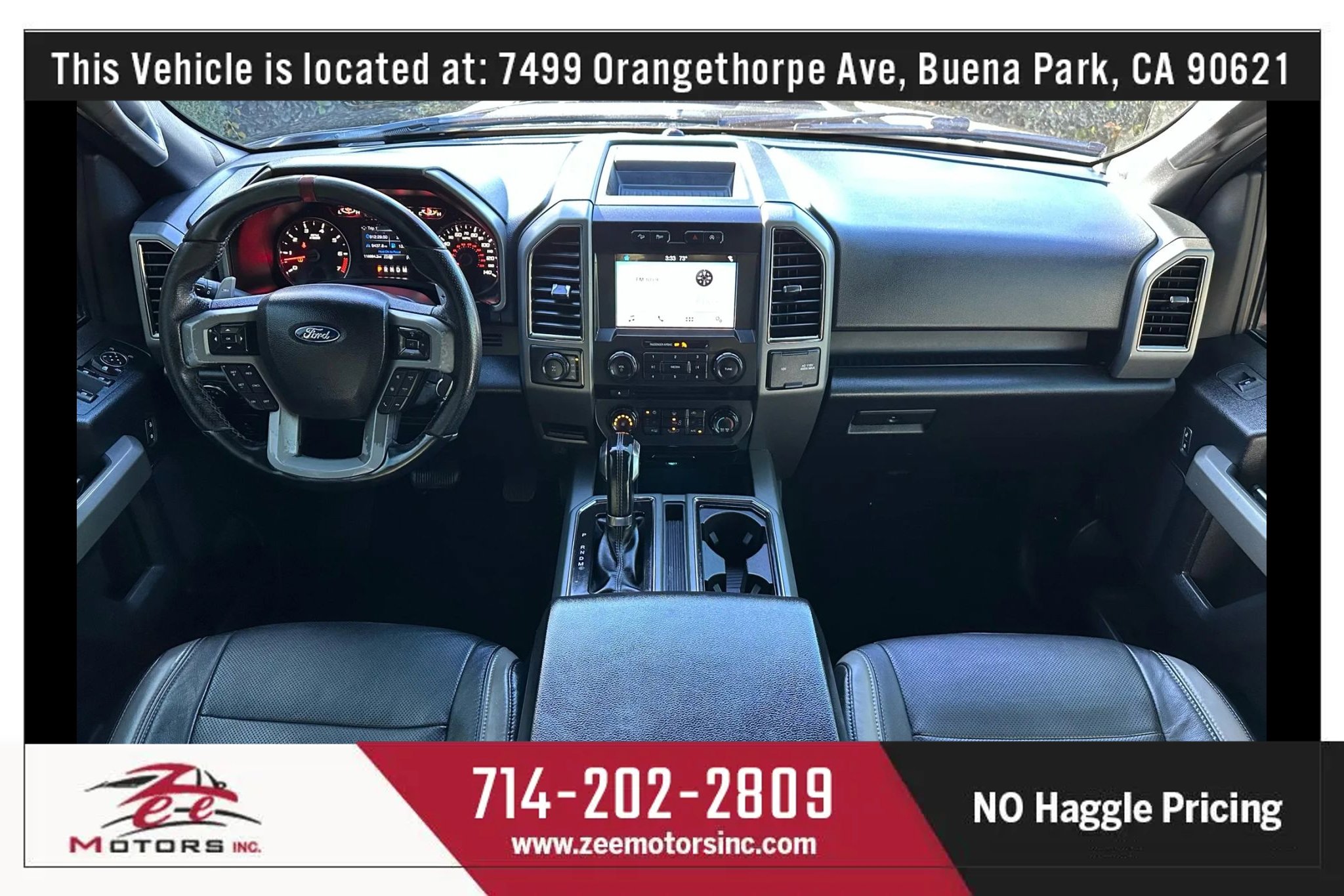 Used 2018 Ford F150 Raptor w/ Equipment Group 801A Mid AWD/4WD image 17