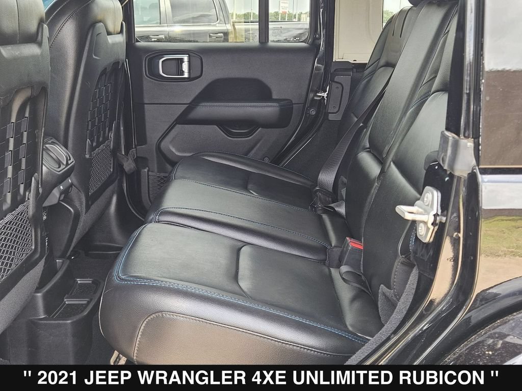 Used 2021 Jeep Wrangler Unlimited Rubicon 4xe w/ Steel Bumper Group AWD/4WD image 17