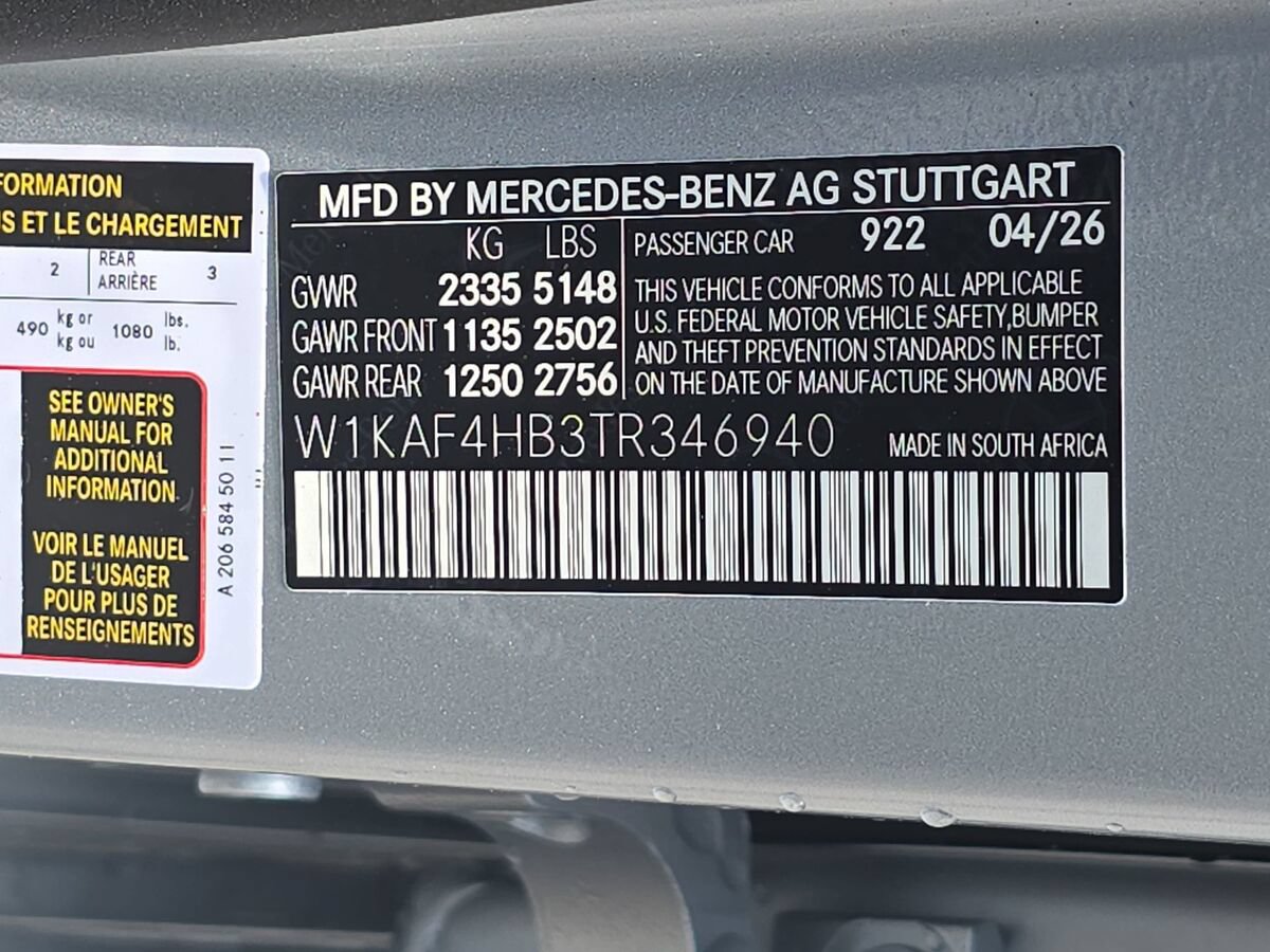 New 2026 Mercedes-Benz C 300 4MATIC Sedan image 33
