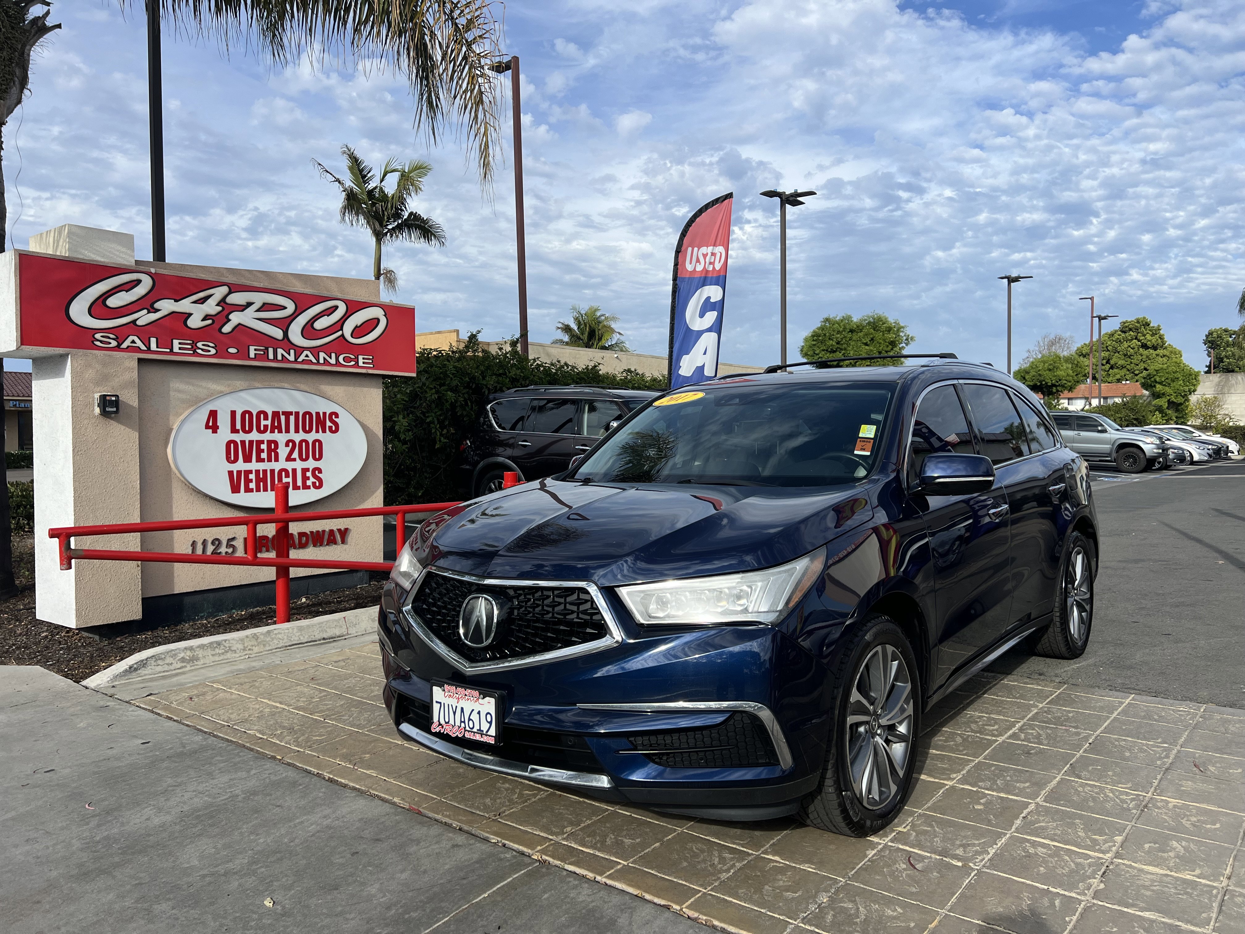 Used 2017 Acura MDX SH-AWD SPORT UTILITY 4D image 4
