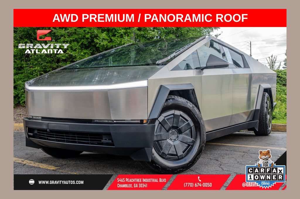 Used 2025 Tesla Cybertruck AWD Crew Cab image 1