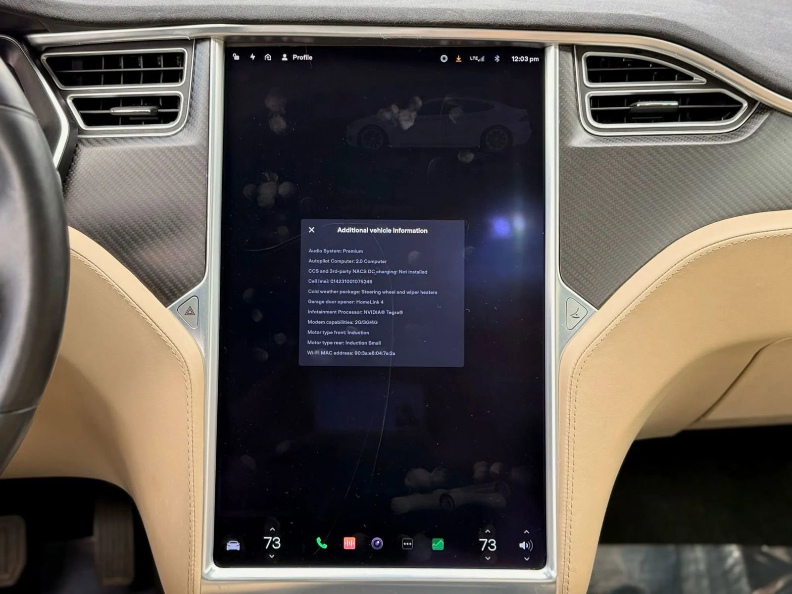 Used 2017 Tesla Model S 90D AWD/4WD image 14