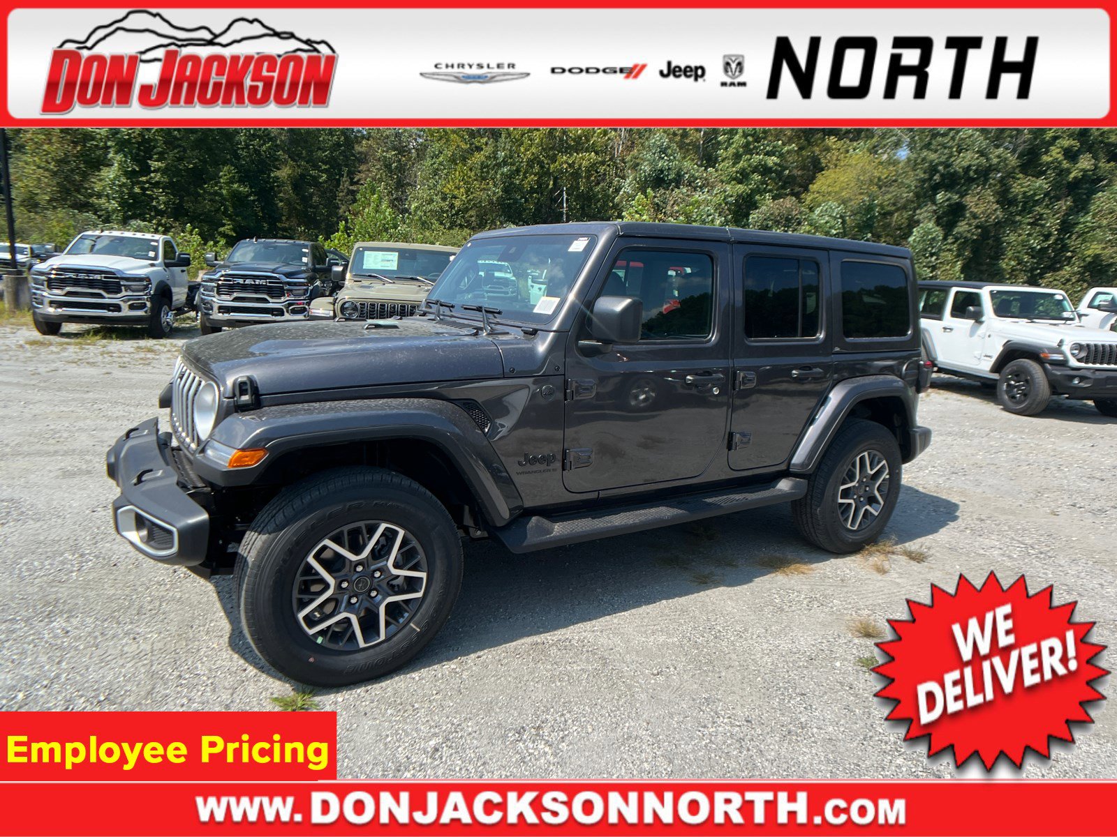 New 2025 Jeep Wrangler Sahara