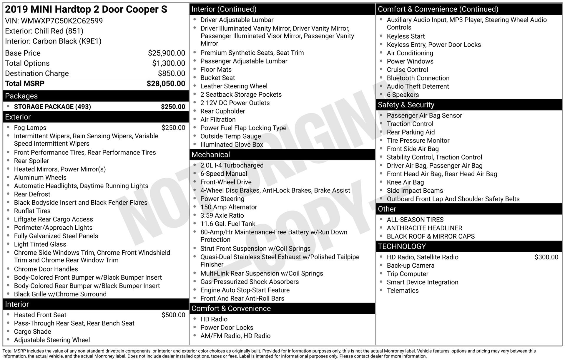 Used 2019 MINI Cooper S w/ Storage Package image 5