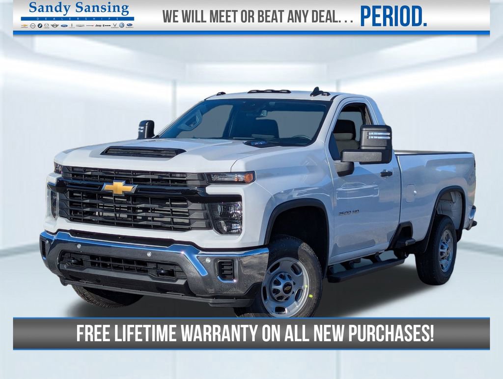 New 2025 Chevrolet Silverado 2500 W/T w/ WT/CX Safety Package