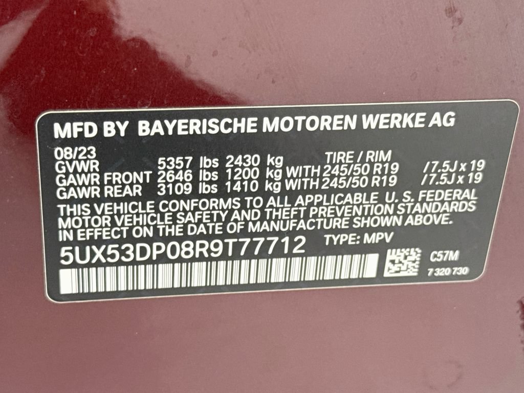 Certified 2024 BMW X3 xDrive30i w/ Premium Package AWD/4WD image 34