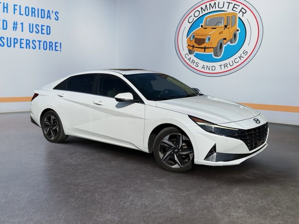 Used 2021 Hyundai Elantra Limited w/ Cargo Package image 8